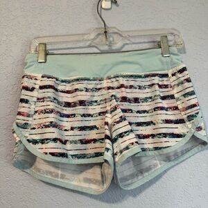 Ivivva by Lululemon Speed Up Girls Drawstring Shorts